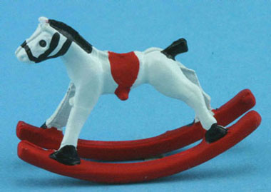 Dollhouse Miniature Mini Rocking Horse/ Assorted